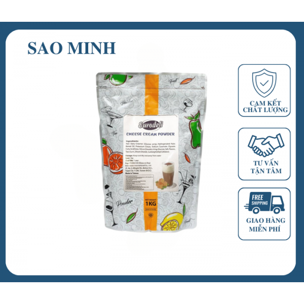 Bột Kem Phô Mai Eurodeli 1Kg